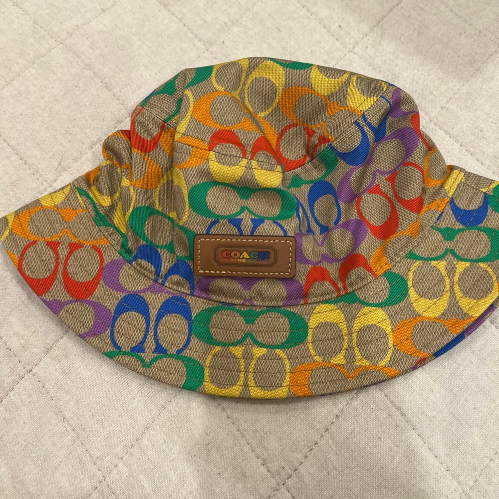 Coach Pride Rainbow Bucket Hat